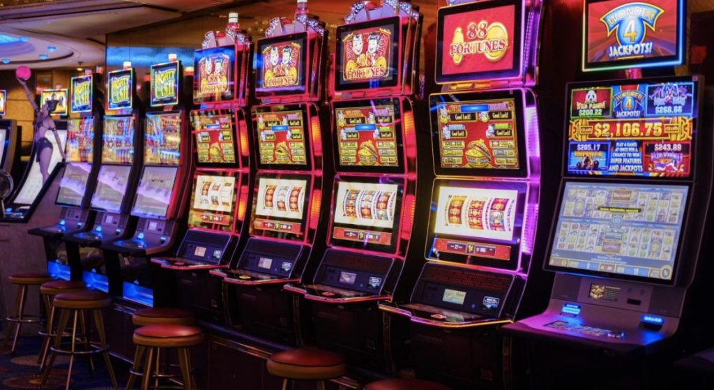 stort utvalg av spilleautomater på Ice Casino